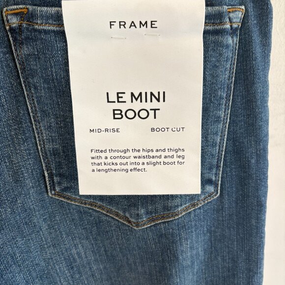 Frame Le Mini Boot mid-rise jeans - Picture 4 of 7